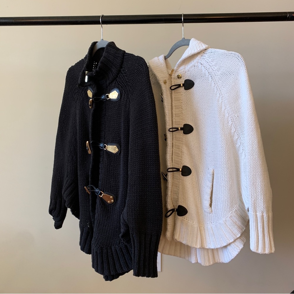 2 Michael Kors Cape Sweaters